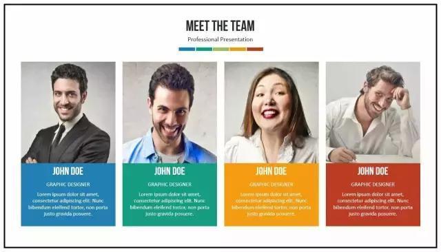 PPT人物介绍页万能制作公式，内附20种排版案例